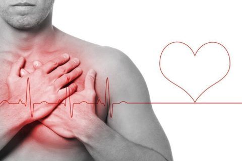 При обширном инфаркте погибает ткань сердца