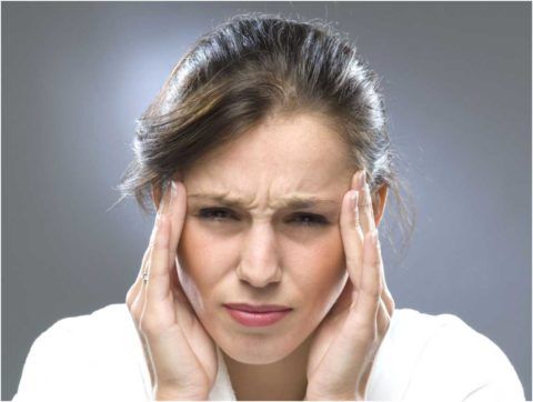Типичный приступ головной боли