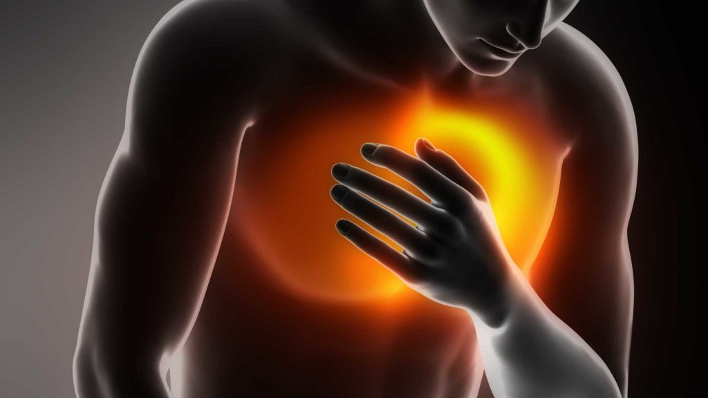 Боль в груди бывает вызвана различными болезнями и состояниями